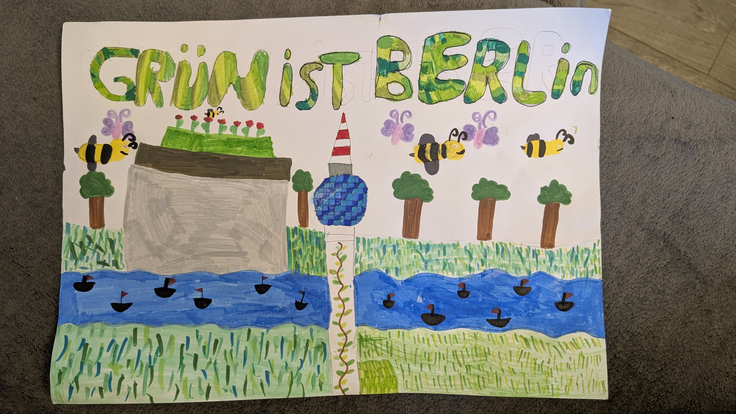 Grün ist Berlin von Emimia