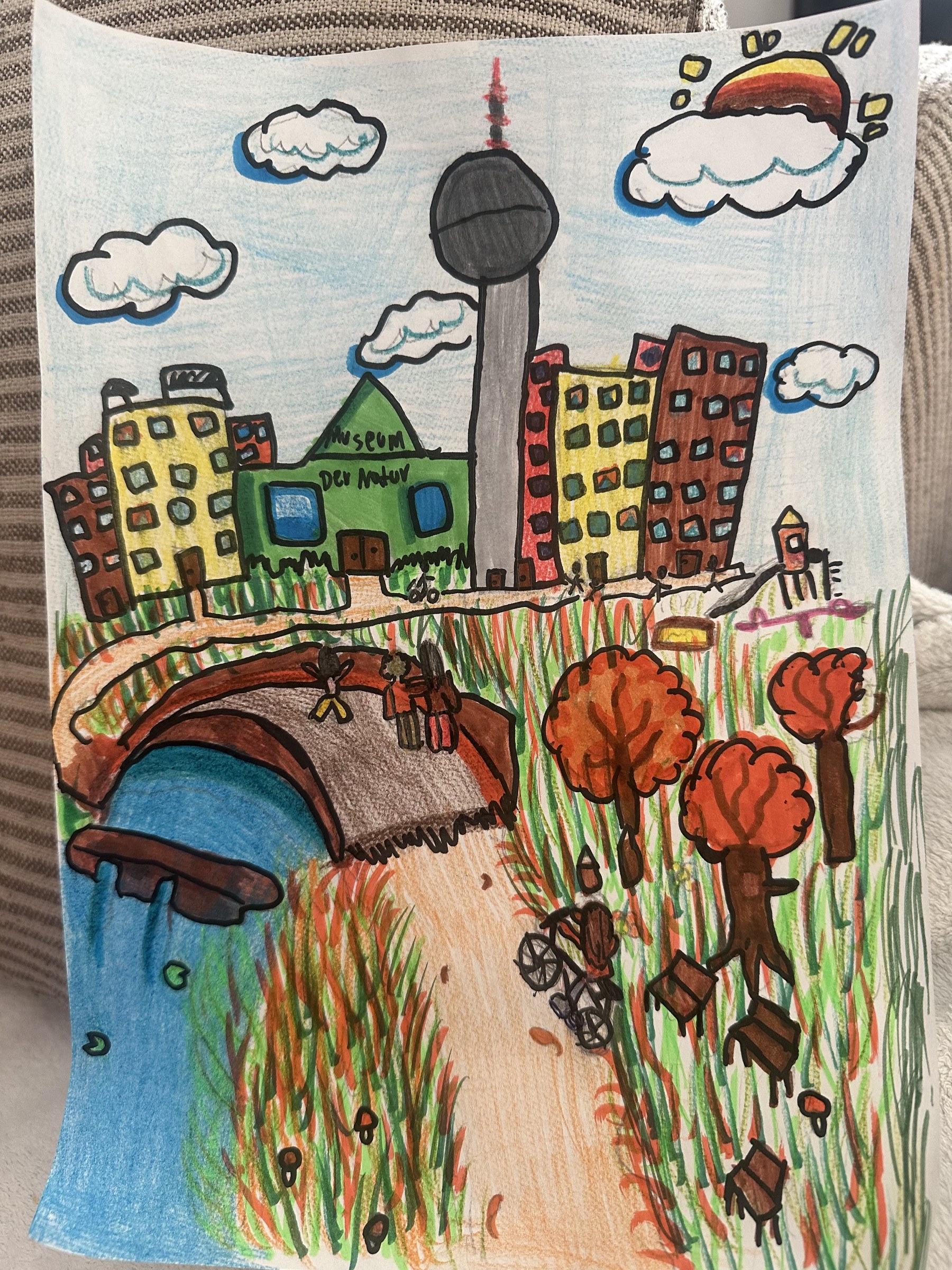 Mein Zuhause von Malina Schmiljun