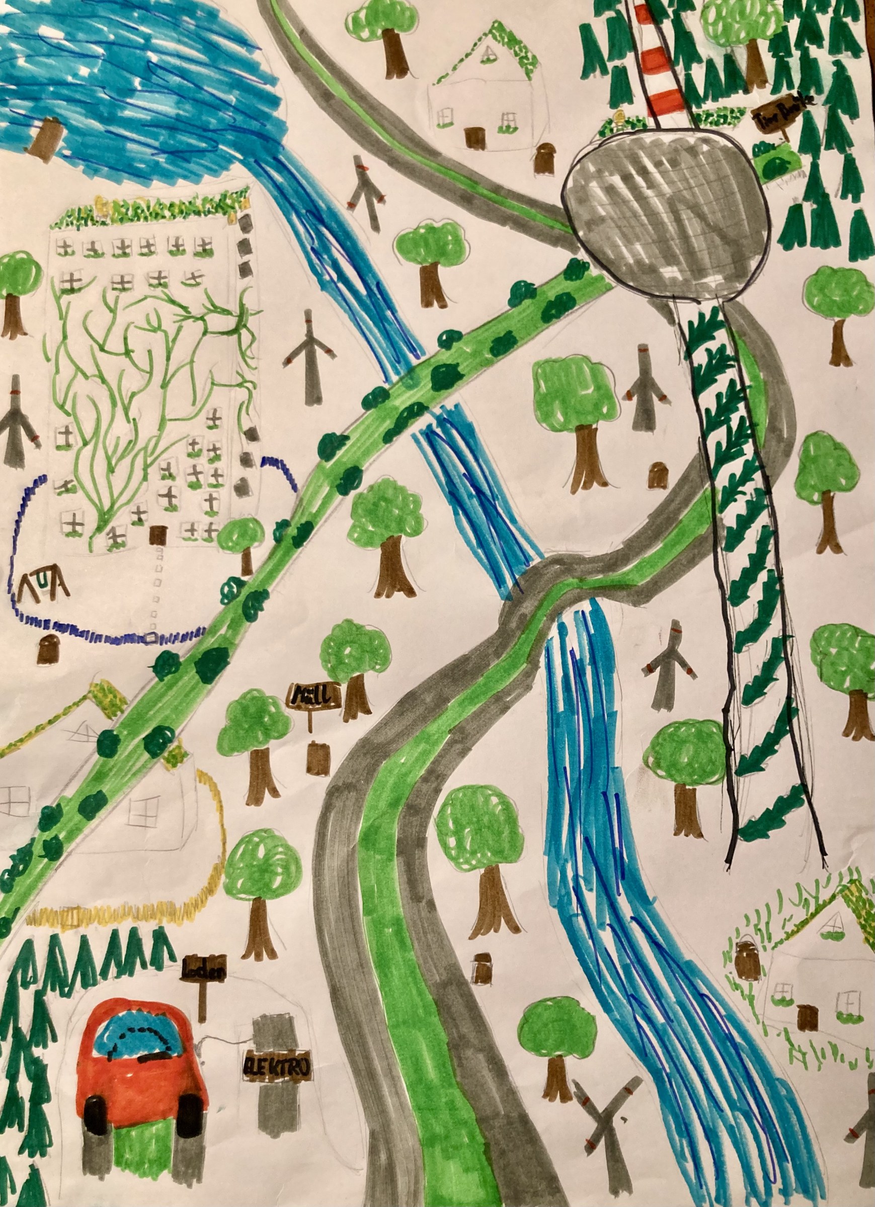 grün, grüner, am grünsten - mein Berlin von Marta