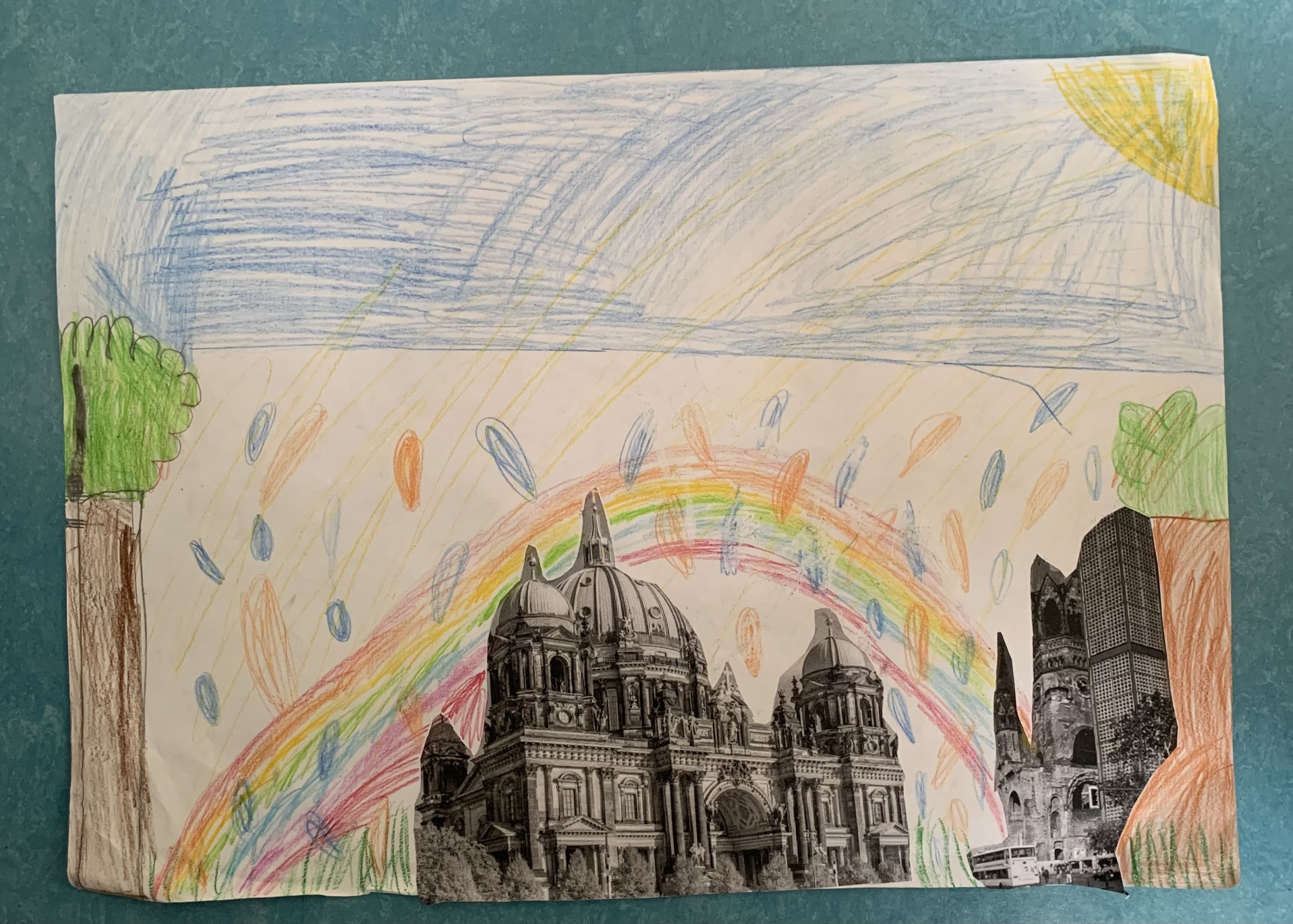 Regenbogen Berlin von Cleo