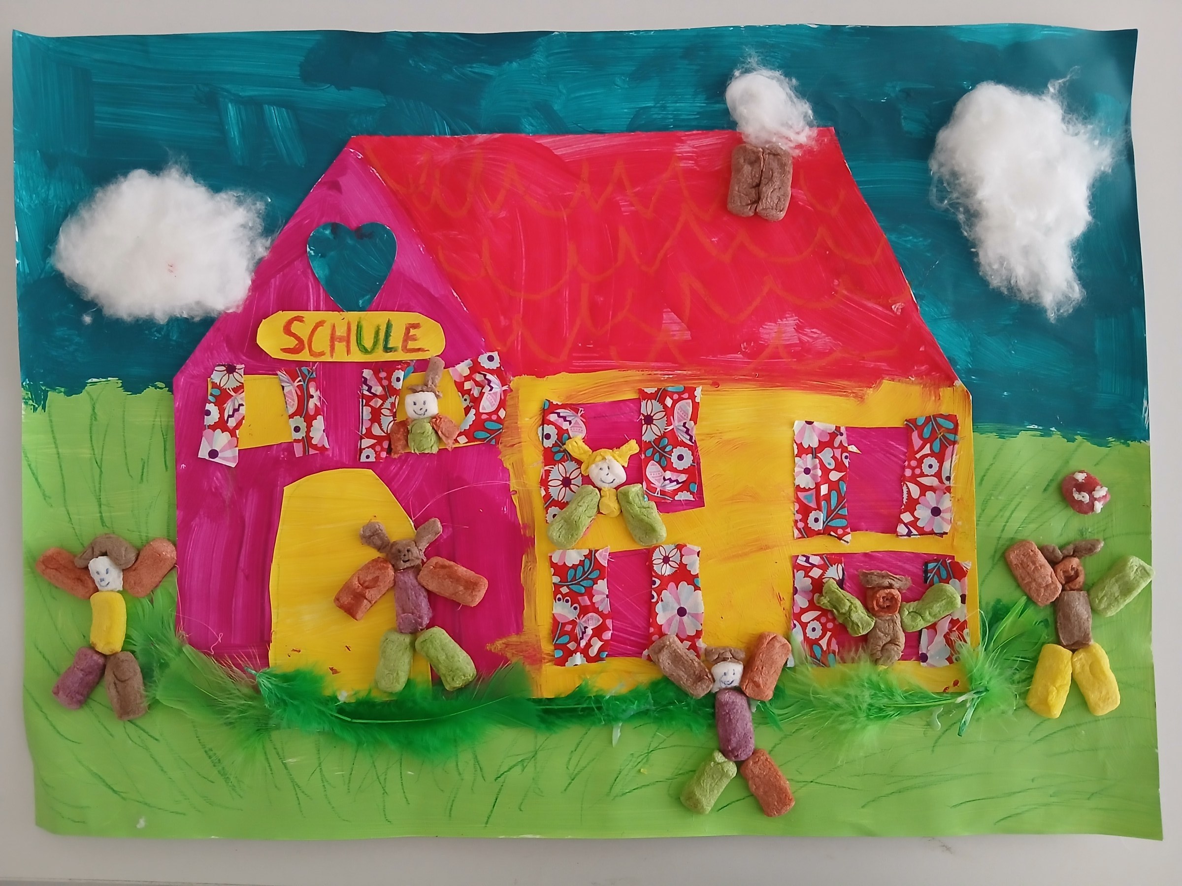 Meine lustige, bunte Schule in Berlin von AMINA. (TL Sonderpäd. Förderst. GE)