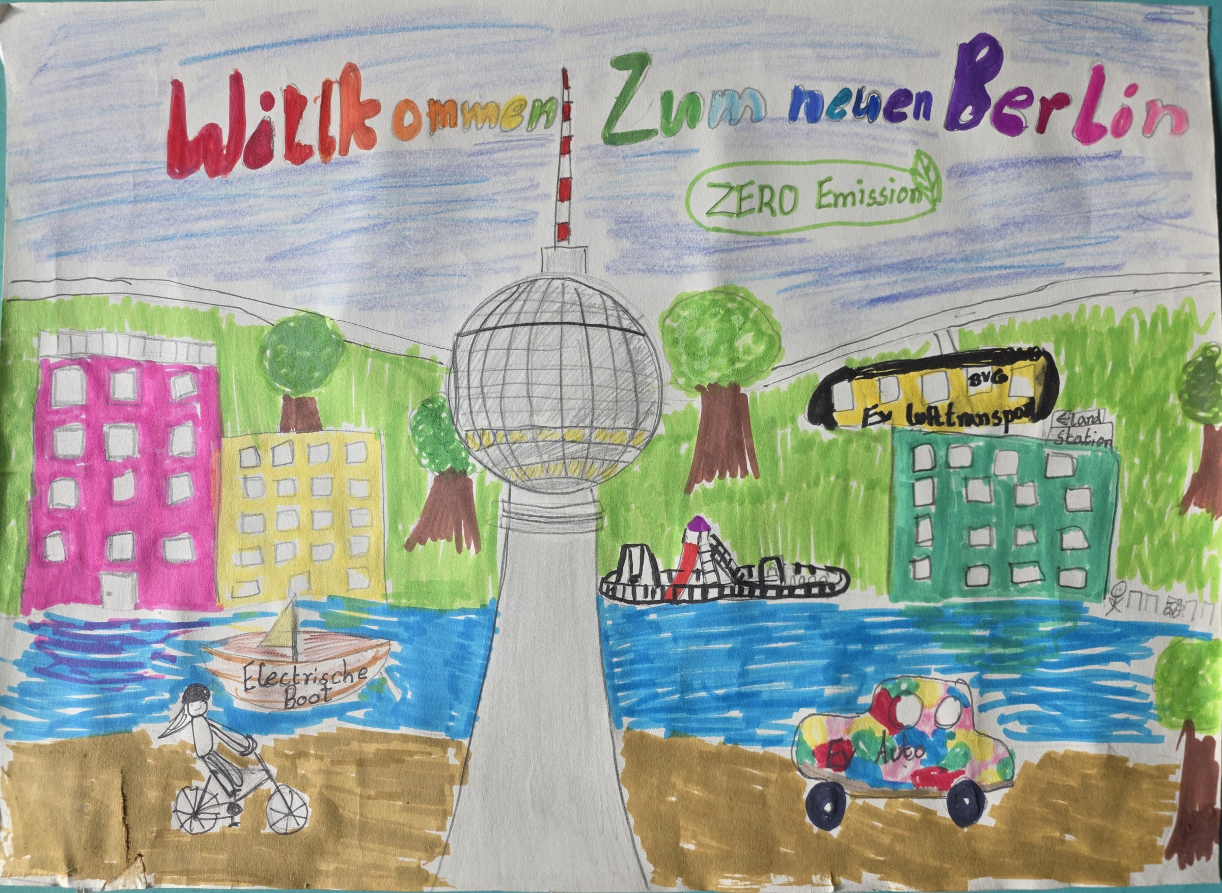 Willkommen zum neuen Berlin - ZERO Emission von Ishaanvi Ghosh