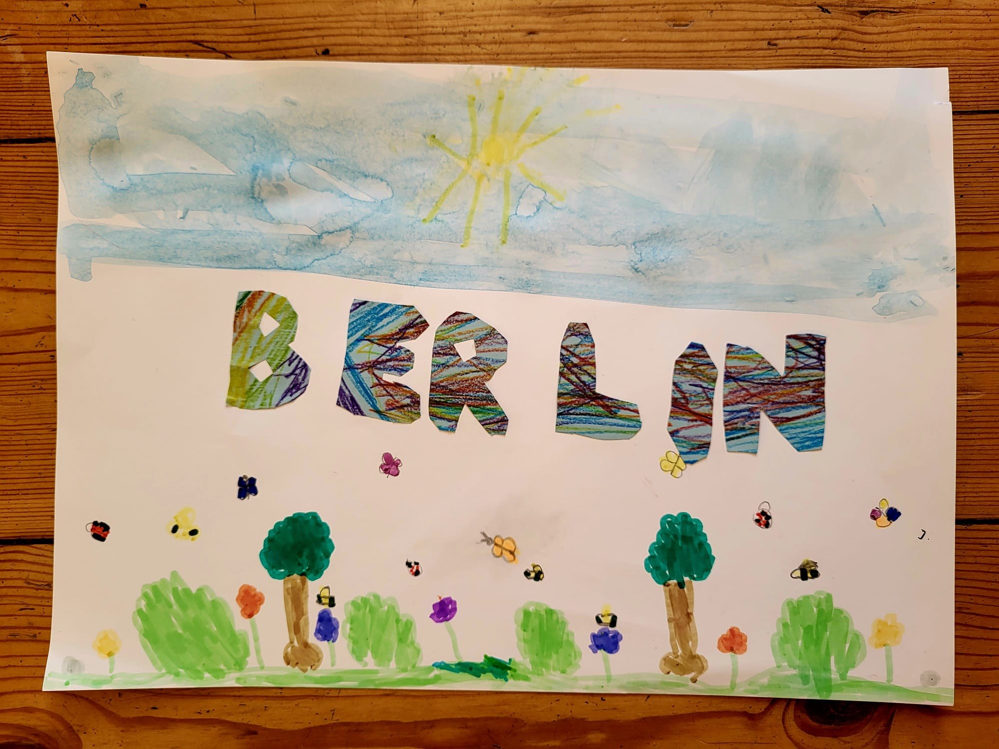 Buntes grünes Berlin von Alexander